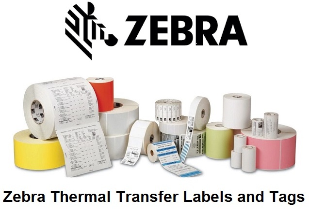 Zebra Thermal Transfer Labels and Tags