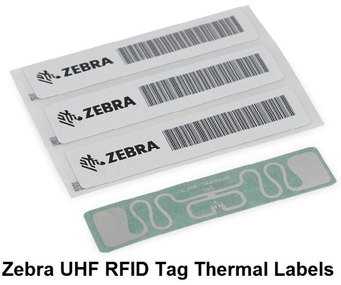Zebra UHF RFID Tag Thermal Labels 