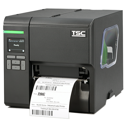 TSC ML241P Industrial Thermal Transfer & Direct Thermal 203dpi & 300dpi Barcode Label Printer 6.0" or 8.0" Wide