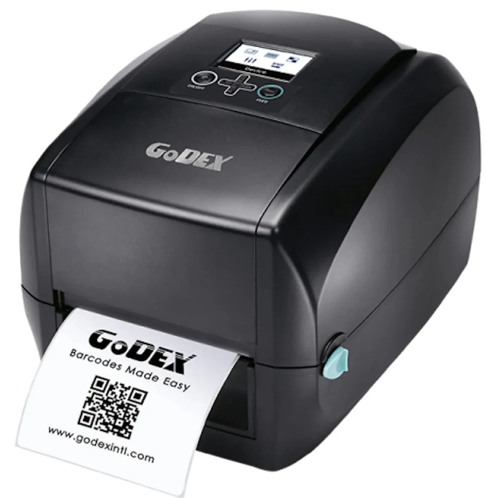 GoDEX RT Desktop Barcode Label Printer Series - GoDEX EZ2250i, GoDEX EZ2350i, GoDEX ZX400, GoDEX ZX420, GoDEX ZX420i, GoDEX ZX430, GoDEX ZX430i, GoDEX ZX1000, GoDEX ZX1200i & GoDEX RT863i Printers