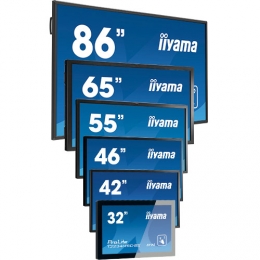 iiyama ProLite TH6564MIS, AG, 164cm 64,6, infrared, Full HD, black